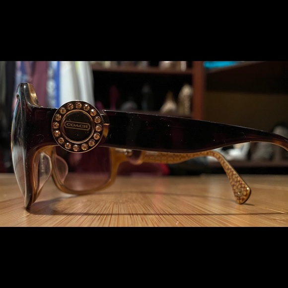 Coach Belle S461 tortoise Sunglasses New! - Picture 2 of 8